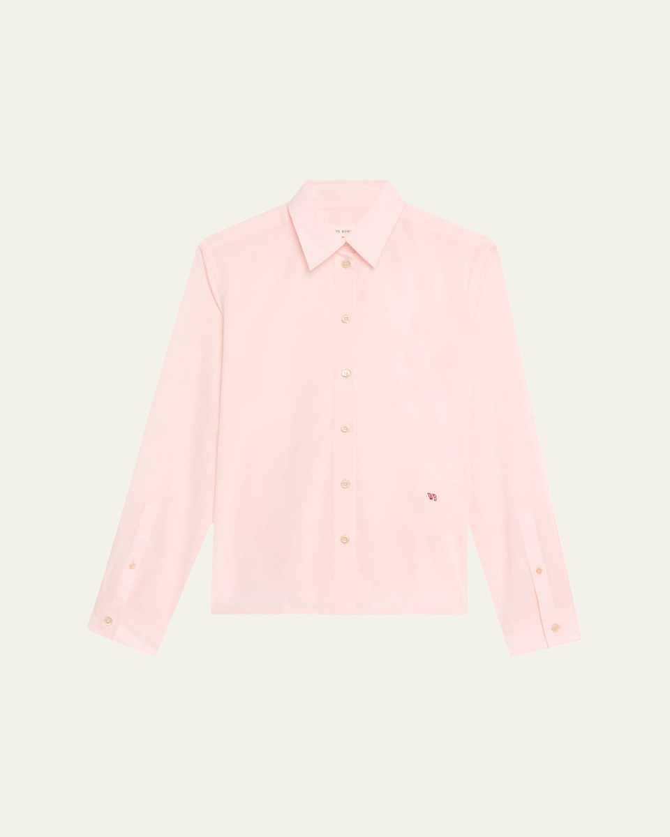 Lotus Button Down Cotton Shirt
